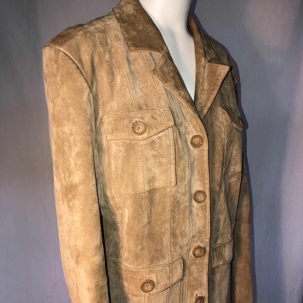 Genuine Leather 70s Style Jacket